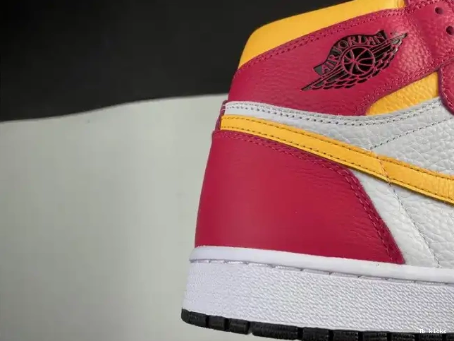 Rep TBK High Jordan Red 1 555088-603 Air Fusion OGLight 0522